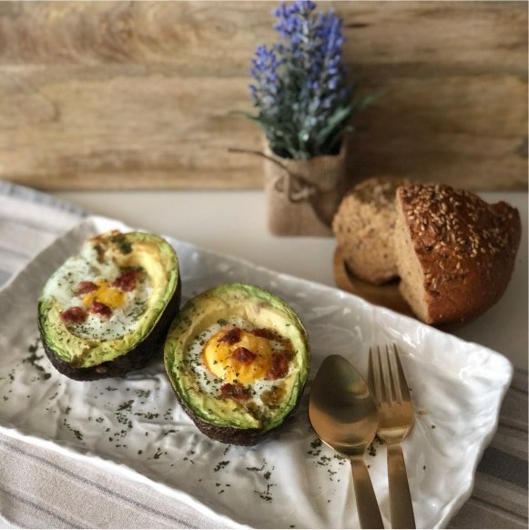 Avocats farcis aux oeufs