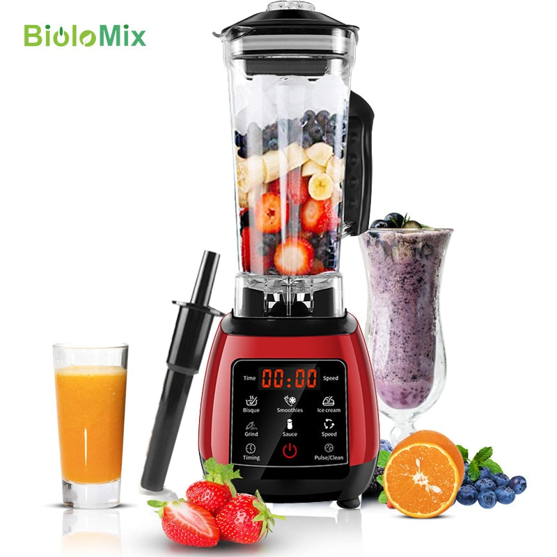 BPA FREE High Power Digital Touchscreen Automatically Program 3HP Blender Mixer Juicer Food Processor Ice Green Smoothie