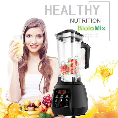 BPA FREE High Power Digital Touchscreen Automatically Program 3HP Blender Mixer Juicer Food Processor Ice Green Smoothie