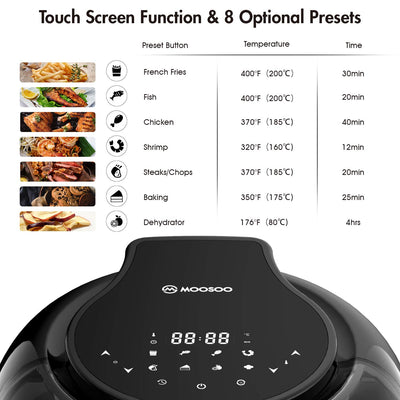 MOOSOO Air Fryer